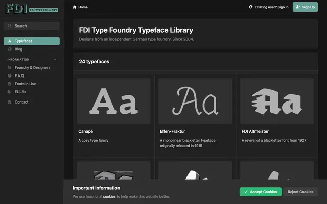 FDI Type Foundry