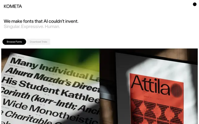 KOMETA Typefaces