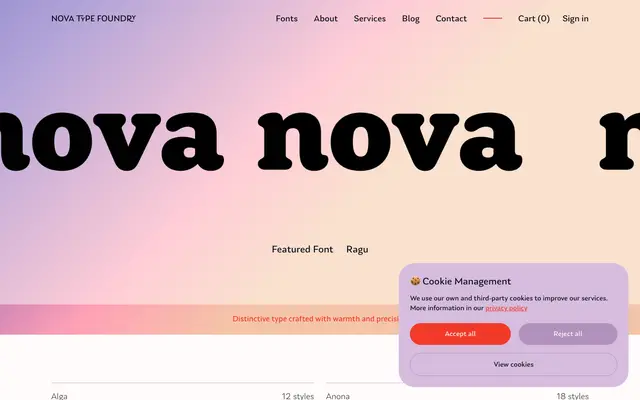 Nova Type Foundry