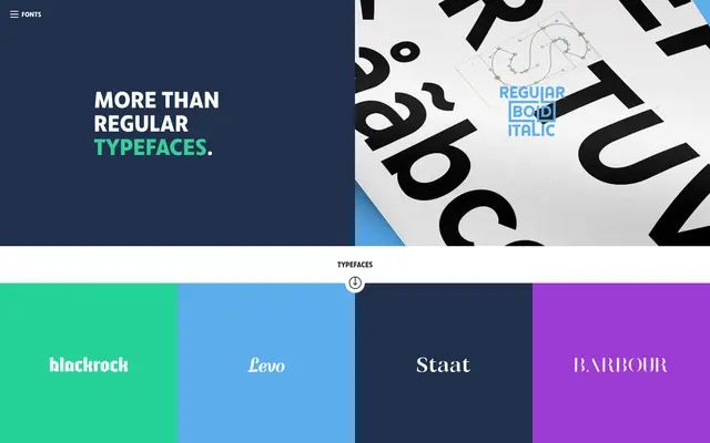 Regular Bold Italic