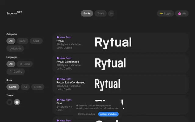 Superior Type