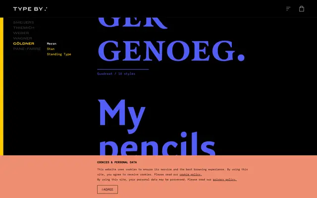 TYPE BY