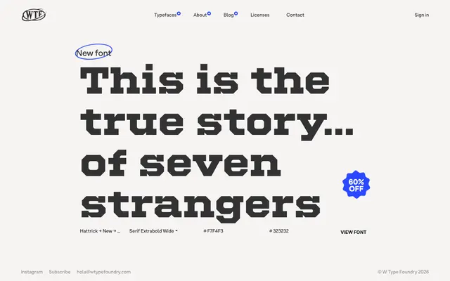 W Type Foundry