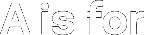 A is for logo