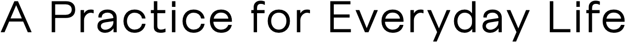 A Practice for Everyday Life logo