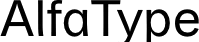 AlfaType Fonts Foundry logo
