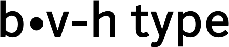 b•v-h type logo
