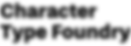 Character Type logo