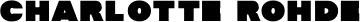 Charlotte Rohde logo