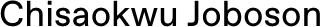 Chisaokwu Joboson logo