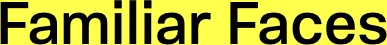 Familiar Faces logo