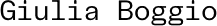 Giulia Boggio logo