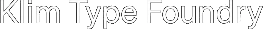 Klim Type Foundry logo