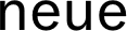 Neue logo