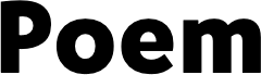 Poem logo