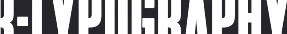 R-Typography logo