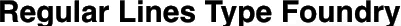 Regular Lines Type Foundry logo