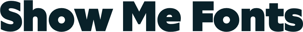 Show Me Fonts logo