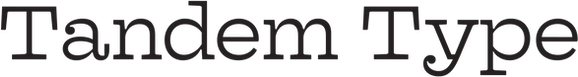 Tandem Type logo