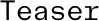 Teaser logo