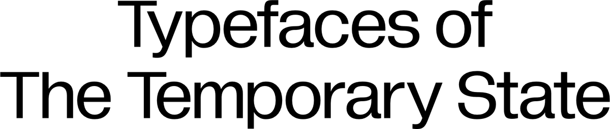 The Temporary State logo