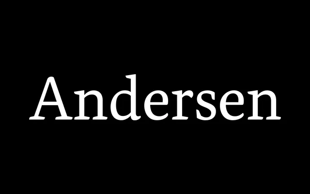 Andersen specimen from 205TF