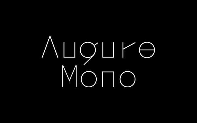Augure Mono specimen from 205TF