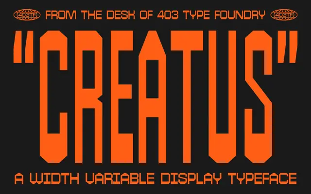 403 Creatus specimen from 403TF