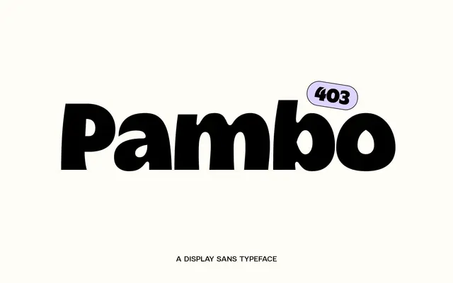403 Pambo specimen from 403TF