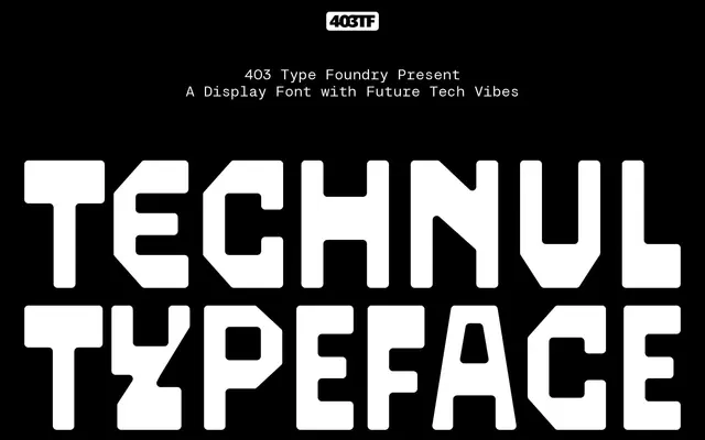 403 Technul specimen from 403TF