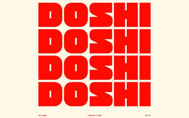 403 Doshi specimen from 6TM Magazine