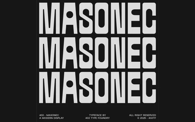 403 Masonec specimen from 6TM Magazine