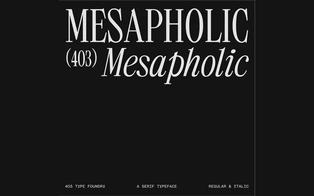 403 Mesapholic specimen from 6TM Magazine