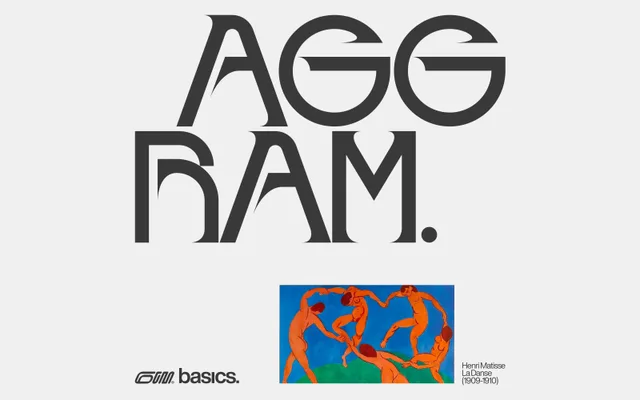 Aggram Typeface specimen from 6TM Magazine