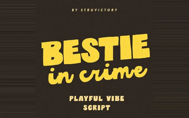 Bestie In Crime specimen from 6TM Magazine