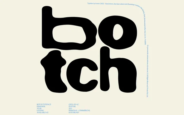 Botch specimen from 6TM Magazine