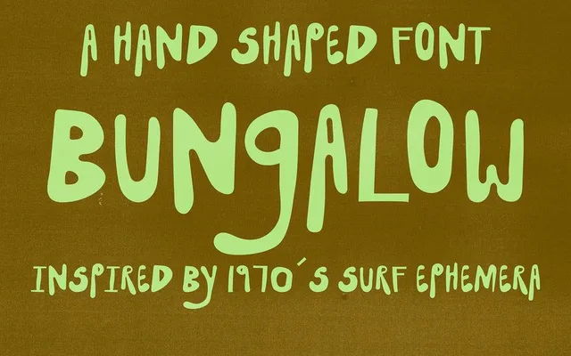 Bungalow specimen from 6TM Magazine