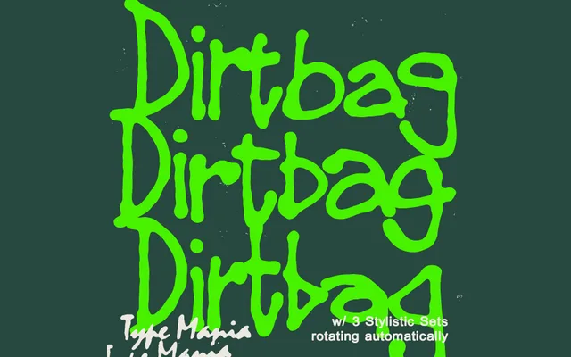 Dirtbag TM specimen from 6TM Magazine