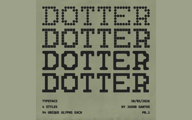 Dotter specimen from 6TM Magazine
