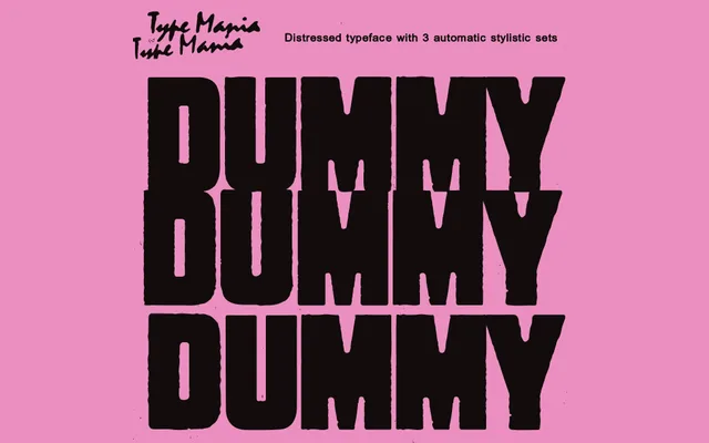 Dummy TM specimen from 6TM Magazine