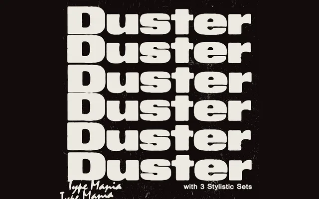 Duster TM specimen from 6TM Magazine
