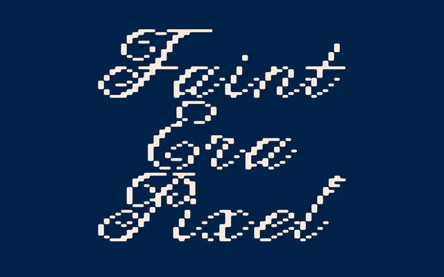 Faint Era specimen from 6TM Magazine