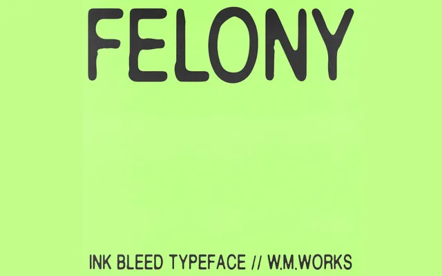 Felony Condensed specimen from 6TM Magazine