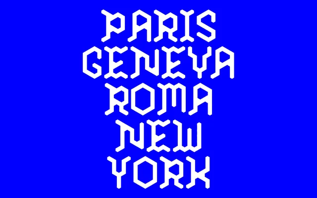 Giant's Typeface specimen from 6TM Magazine