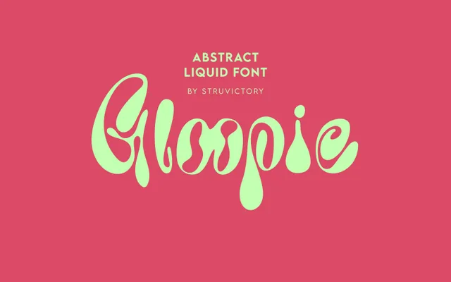 Gloopie specimen from 6TM Magazine