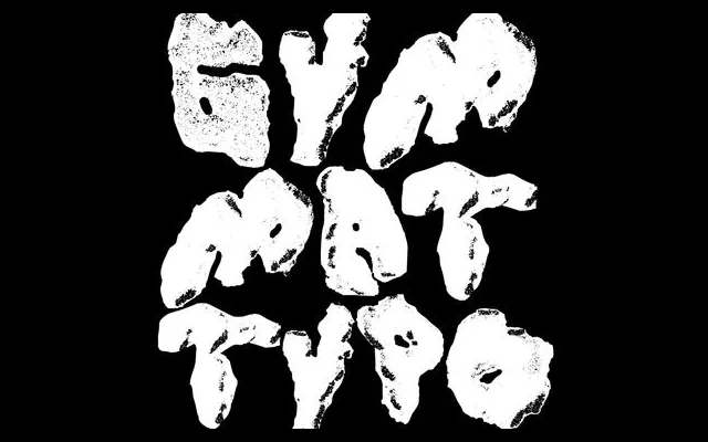 Gym Mat Typeface specimen from 6TM Magazine