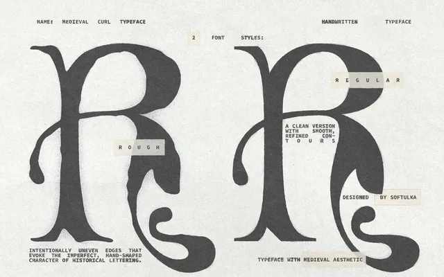 Medieval Curl specimen from 6TM Magazine