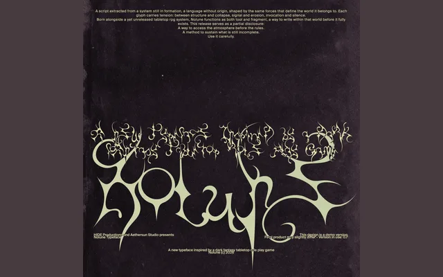 Nolune specimen from 6TM Magazine