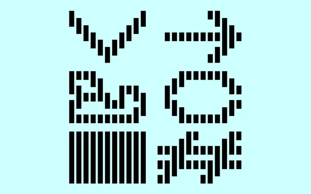 Resident Typeface specimen from 6TM Magazine