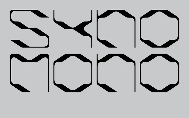 SYNO MONO specimen from 6TM Magazine
